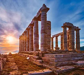 Temple of Poseidon in Sounio