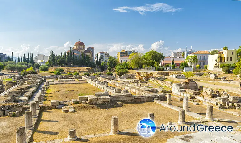 Kerameikos Cemetery in Athens