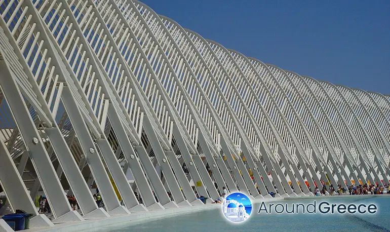 Olympic Stadium in Marousi Athens
