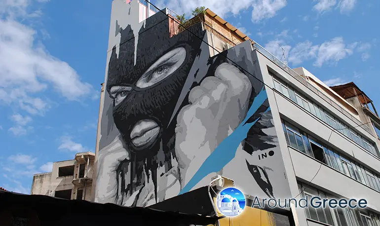 Street art in Psiri