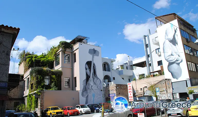 Murals in Psiri