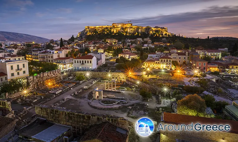 Plaka in Athens