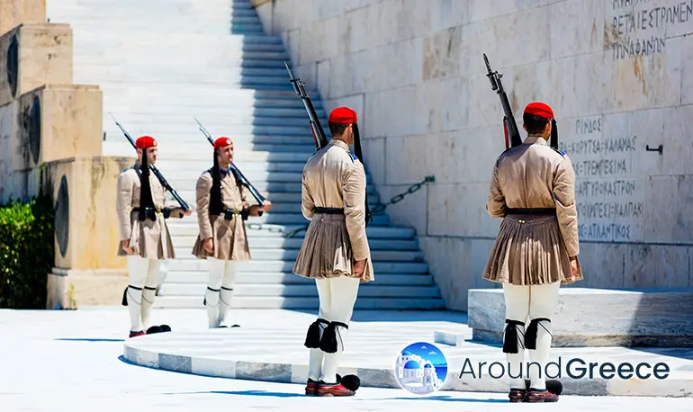 Changing of the Guards in Athens