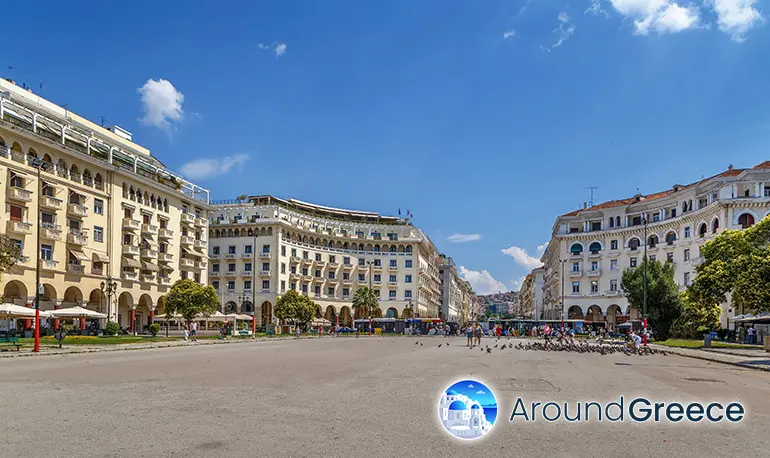 Aristotelous Square in Thessaloniki