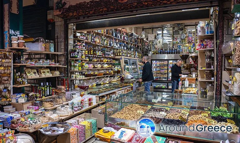 Kapani Market in Thessaloniki