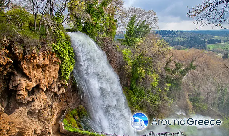 Edessa in West Macedonia Greece
