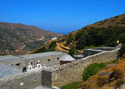 5-Hour Andros Monasteries Tour