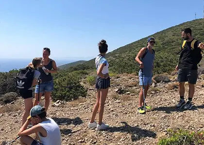 Cave Exploring and Hiking in Antiparos