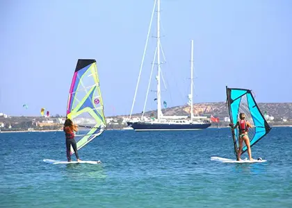 3-day Beginners Windsurfing Course in Antiparos