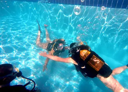 Discover Scuba Diving at Agia Marina near Athens
