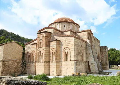 Ancient Corinth & Daphni Monastery from Athens