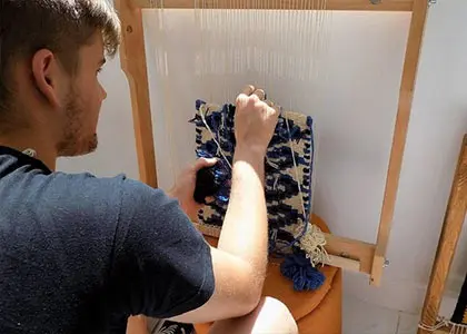 Loom Weaving Workshop in Athens