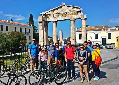 Morning Bike Tour in Athens