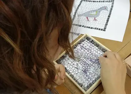 Mosaic Art Workshop in Athens