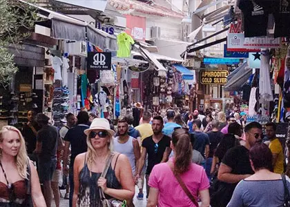 Small Group Walking Shopping Tour in Athens