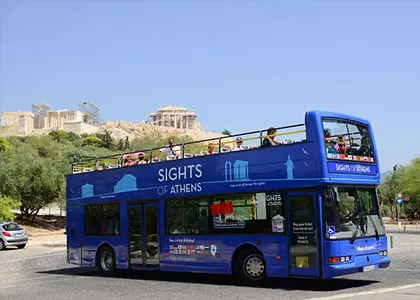 Hop on Hop Off Classic tour of Athens