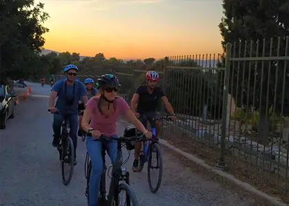 Sunset Bike Tour in Athens