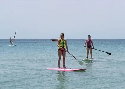 SUP in Chalkidiki