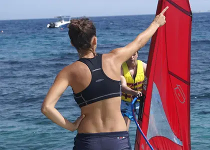 Windsurfing Lessons in Chalkidiki
