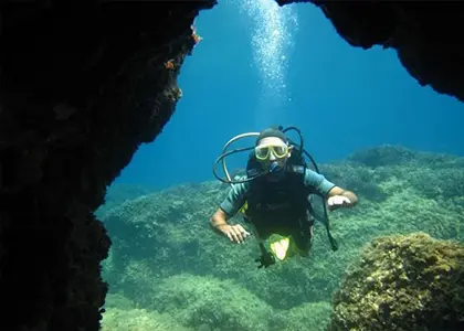 Guided Adventure Dives in Corfu