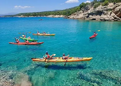 Sea Kayaking Excursion in Epidaurus