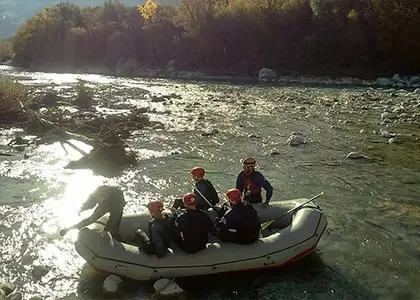 Rafting in the Arachthos River in Tzoumerka