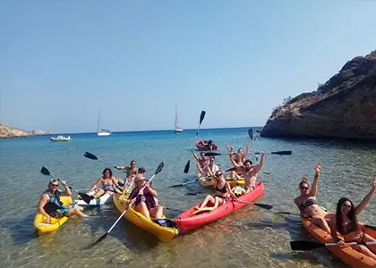 Sea Kayak Tour in Ios