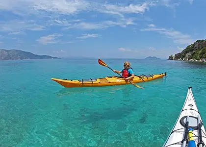 Sea Kayak Excursion in Ithaca