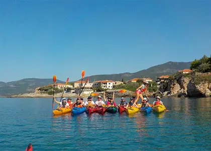 Sea Kayak Tour in Kardamili and Stoupa