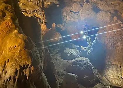 Limniotis Cave Hike in Karpathos