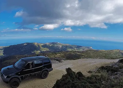 Jeep Safari in the Aenos National Park in Kefalonia
