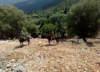 3 Day Mountain Trail Horse Riding Holiday in Kefalonia