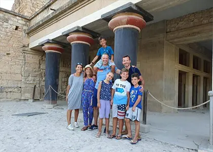 Family-friendly Mythology Tour of Knossos Palace