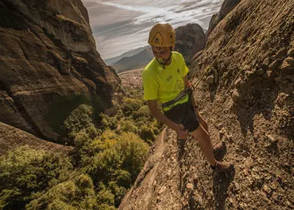 Rock Climbing Experience in Meteora