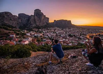 Private Photography Tour in Meteora at Sunrise