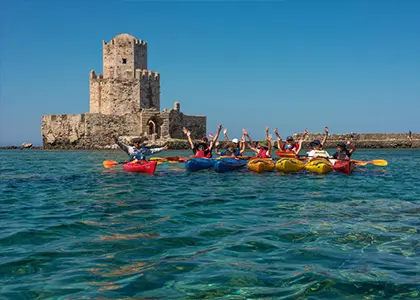 Sea Kayak Tour in Methoni