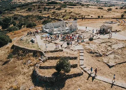 Naxos Highlights Bus Tour with a Swimming Stop