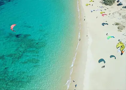 Kitesurfing Courses in Naxos