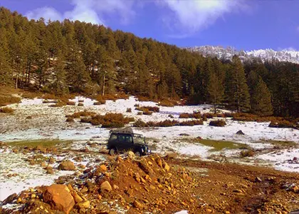 Jeep Excursion in Valia Calda, Pindos