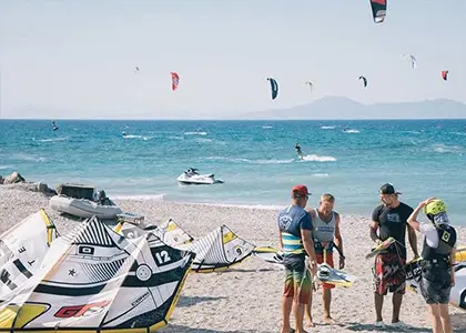 Beginner Kitesurfing Course in Rhodes