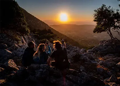Profitis Ilias Sunset Hike in Rhodes