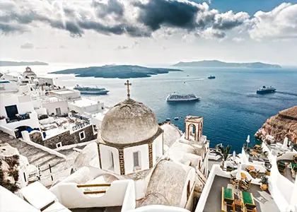 The Majestic Spots of Santorini