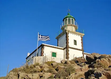 Half-Day Santorini South Coast and Akrotiri Tour from Fira