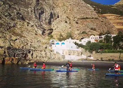 SUP and Snorkelling Tour in Santorini