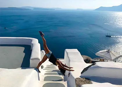 5 Day Luxury Yoga Retreat in Santorini