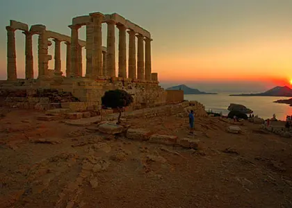 Cape Sounion Sunset Tour from Athens