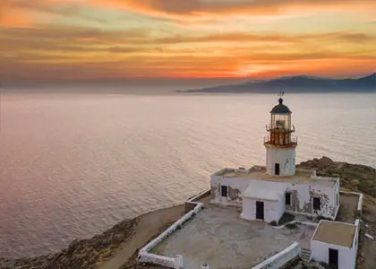 Armenistis Lighthouse Visit in Tinos